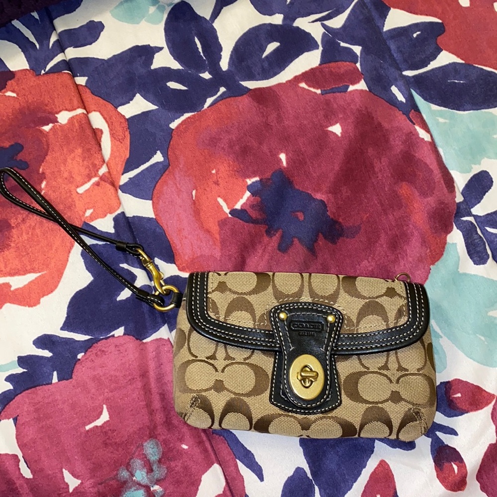 Coach wristlet